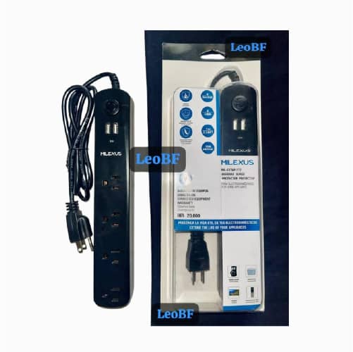 Regleta protectora de Voltage marca MILEXUS