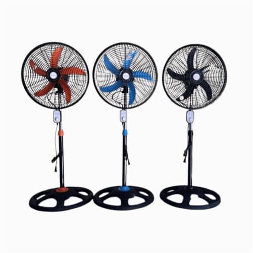 Ventilador de pie marca MILEXUS. 